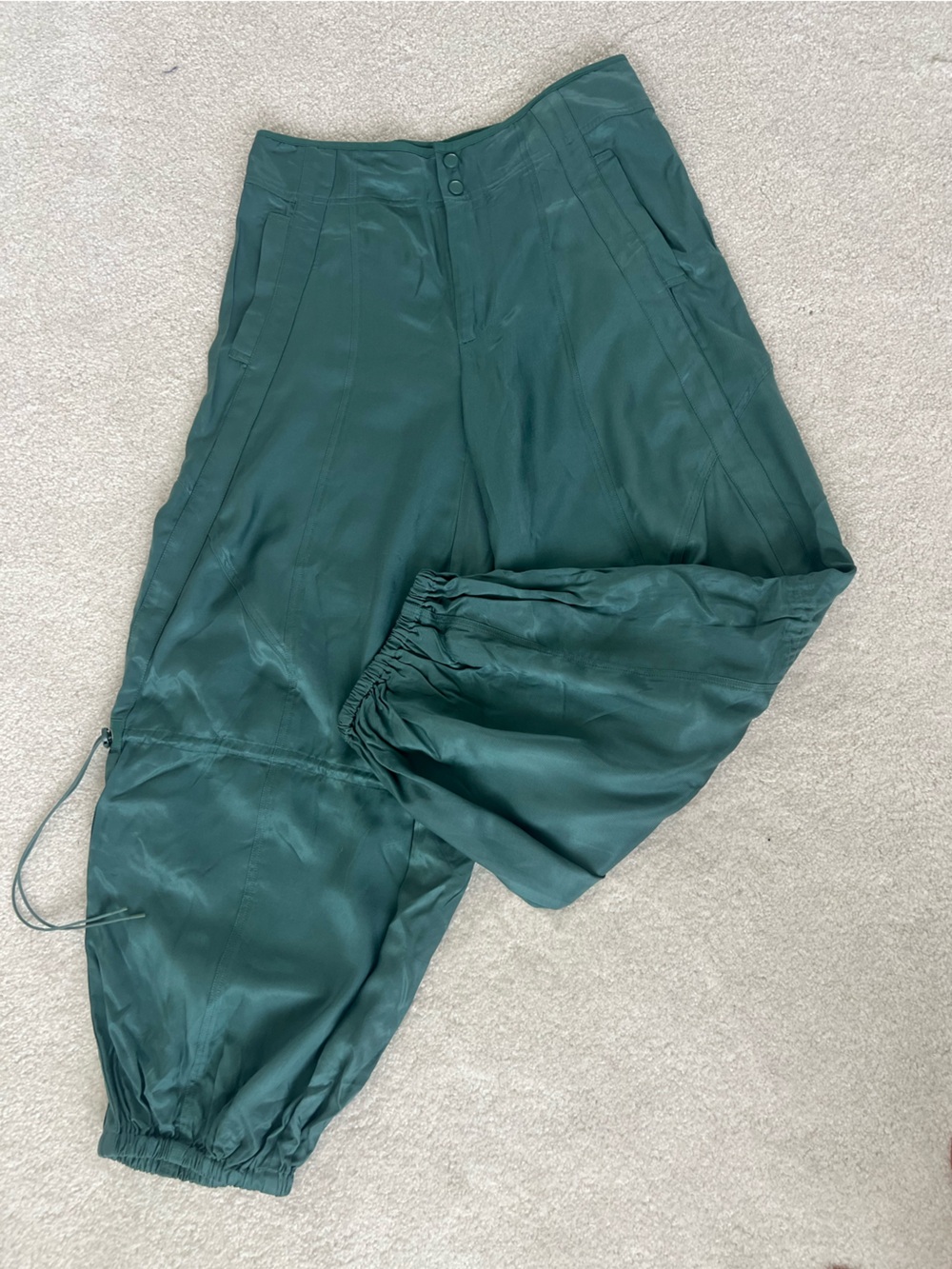 Anthropologie Joggers in Teal Green